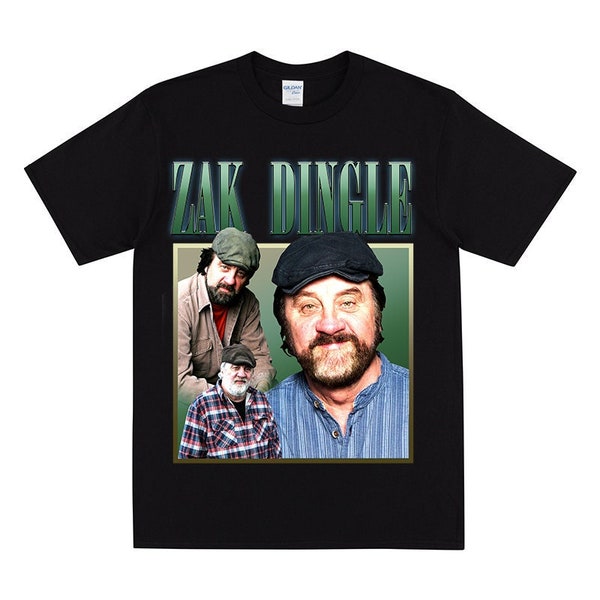 ZAK DINGLE T-shirt For Emmerdale Fans, Vintage Soap Opera Tshirt, Novelty Present For Women, Gift For Northerners, Cain Charity Aaron Zak