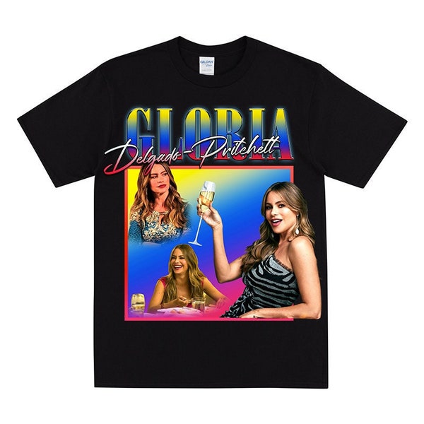 GLORIA DELGADO-PRITCHETT Tribute Tshirt, Actress Sofia Vergara, Latin American Tv Character, Birthday Gift For Hispanics, Feliz Navidad