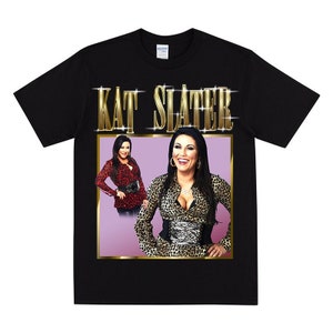 KAT SLATER Homage T-shirt, Eastenders T Shirt, Funny Eastenders T Shirt, Kat Slater Tshirt For Fans Of Eastenders, I Became A Total Slag image 1