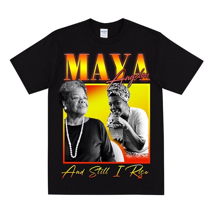 Women's T-Shirts [Out of Print] Maya Angelou / I Know Why the Caged Bird Sings Scoop Tee (Black) (Womens) il_fullxfull.4603463895_6nuy.jpg