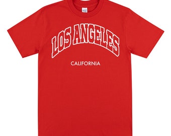 LOS ANGELES Varsity T-shirt, California Shirt, Unisex Los