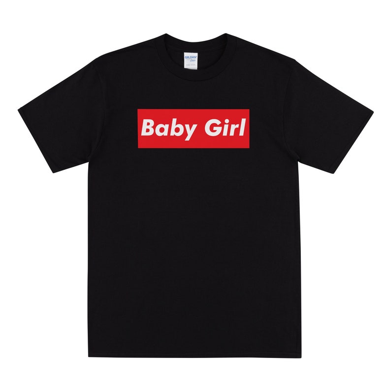 BABY GIRL Tshirt for Women, Funny Tee for Her, Fashion Brand Logo