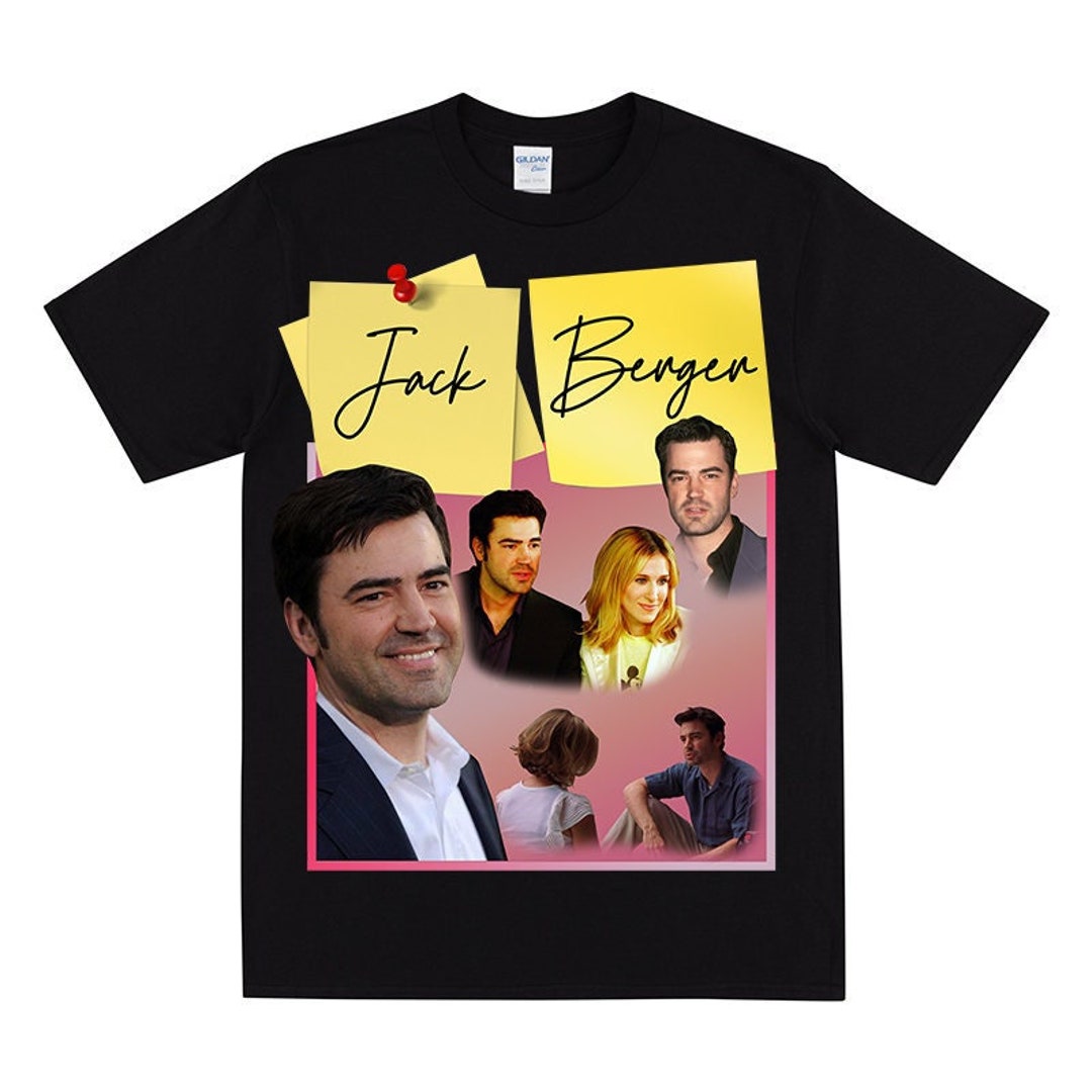 JACK BERGER Homage Tshirt, Carrie Bradshaw Style Shirt, Jack Berger