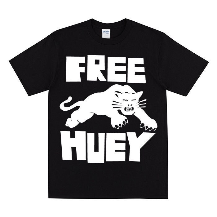 FREE HUEY T-Shirt, The People's Free Food Program, Huey P Newton Tshirt, Vintage Civil Rights Tee, Hip Hop Theme, Black Lives Matter T Shirt