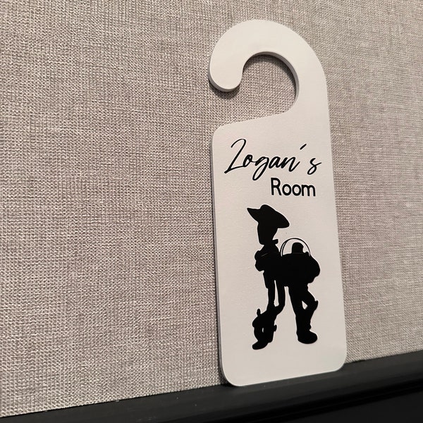 Toy Story Door Sign Etsy
