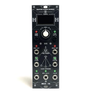 Master Clock modulärt eurorack - MCS-16