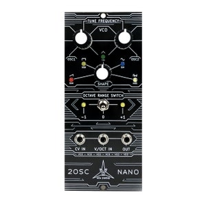 Dubbel VCO eurorackmodul - 2OSC NANO