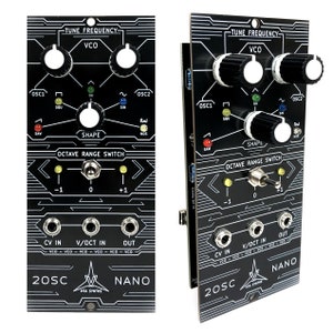 Double VCO eurorack module - 2OSC NANO