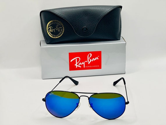 Rayban aviator 3025, Retro sunglasses, Blue, Wedd… - image 9