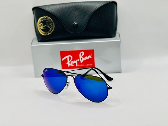 Rayban aviator 3025, Retro sunglasses, Blue, Wedd… - image 7