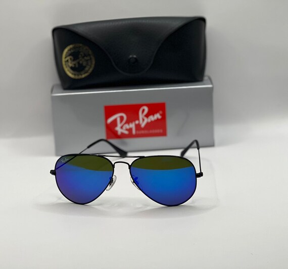 Rayban aviator 3025, Retro sunglasses, Blue, Wedd… - image 5