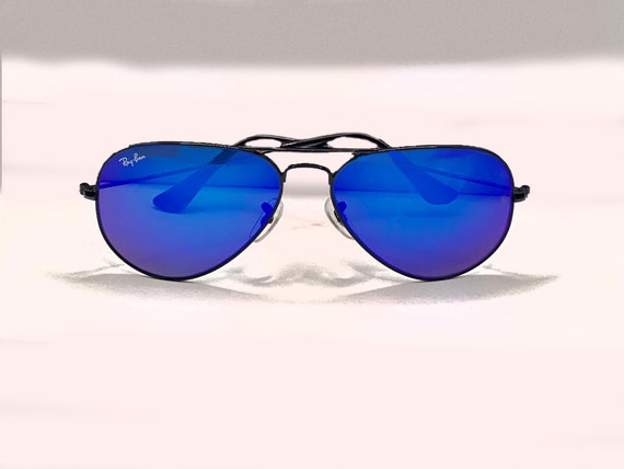 Rayban aviator 3025, Retro sunglasses, Blue, Wedd… - image 1