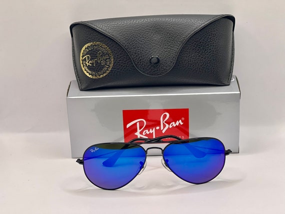 Rayban aviator 3025, Retro sunglasses, Blue, Wedd… - image 3