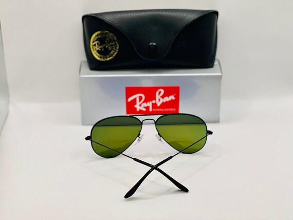 Rayban aviator 3025, Retro sunglasses, Blue, Wedd… - image 2
