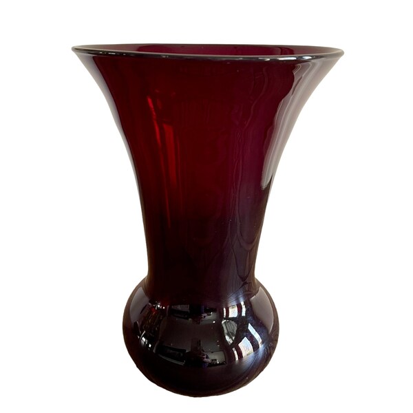 Fluted Edge Vase Etsy