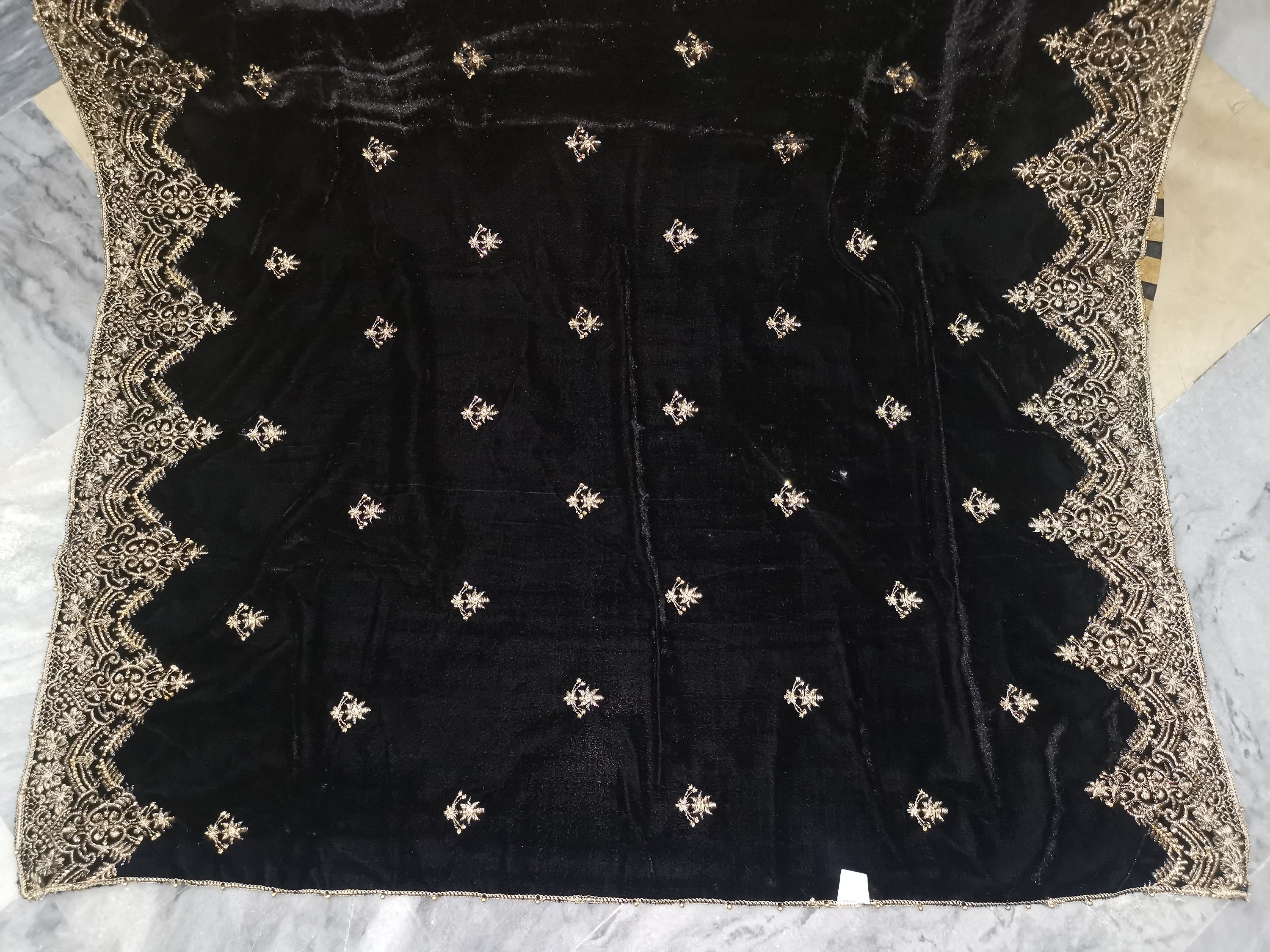 bridal velvet shawl wedding