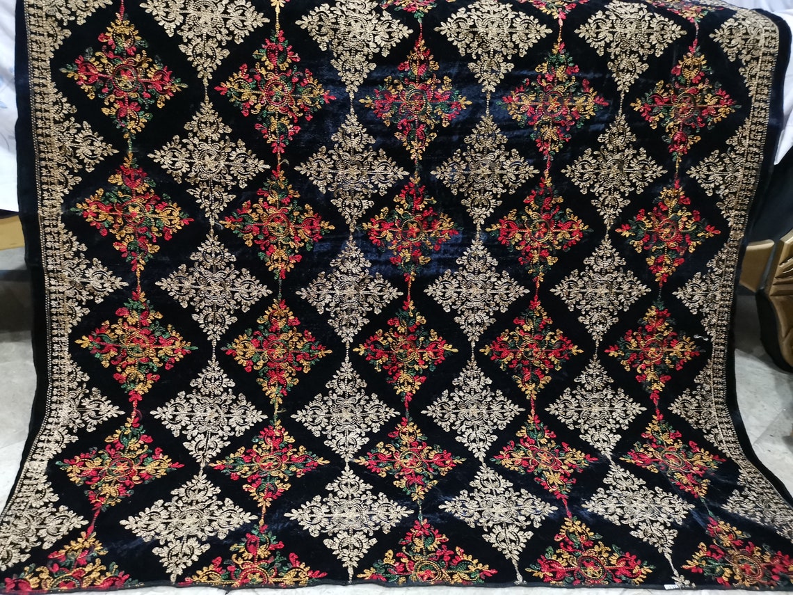 bridal velvet shawl wedding