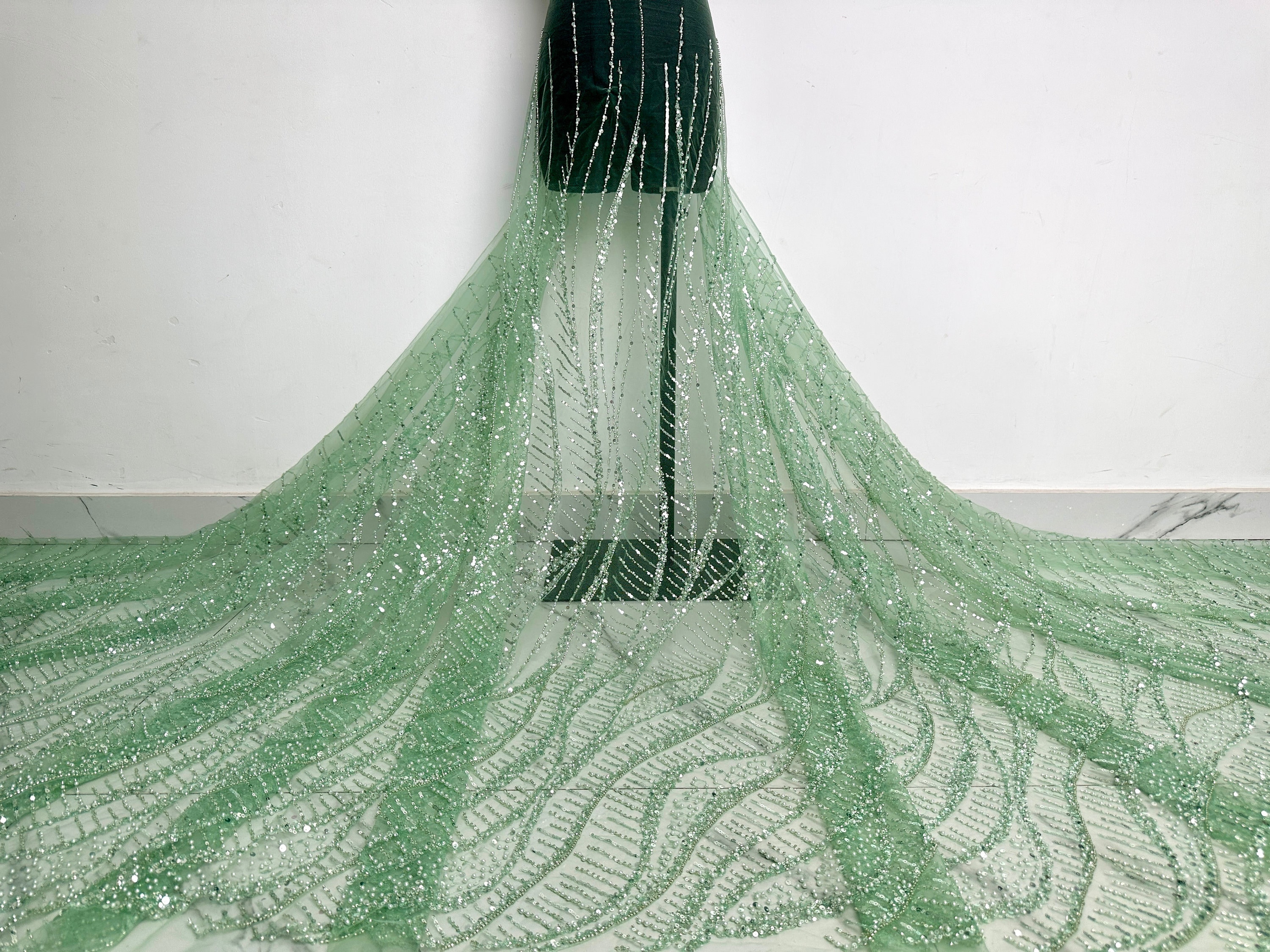 Green Vintage Beaded Dress - Etsy Green Vintage Beaded Dress - Etsy