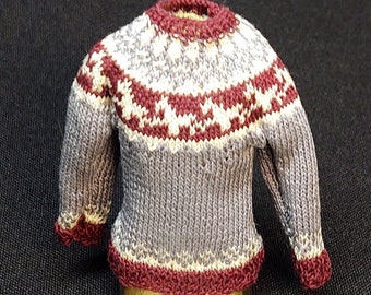 2" Horse sweater-miniature sweater