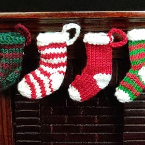 1.5" Christmas Stocking-miniature Christmas stockings