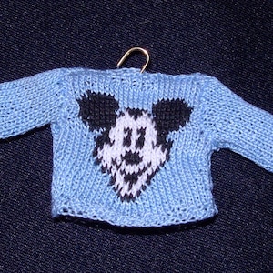 1.5&quot; Mouse sweater-miniature sweater
