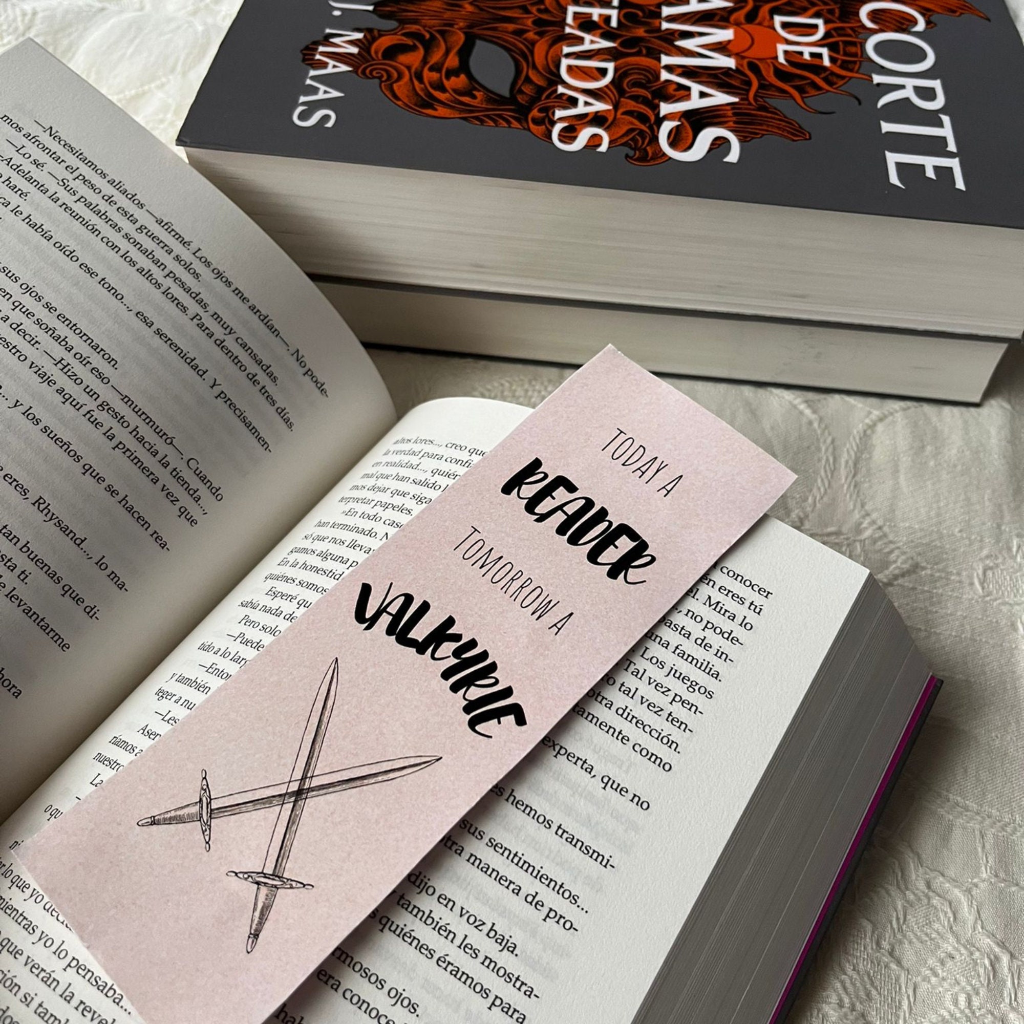 Set of 4 ACOTAR Printable Bookmarks Digital Download Acotar Etsy