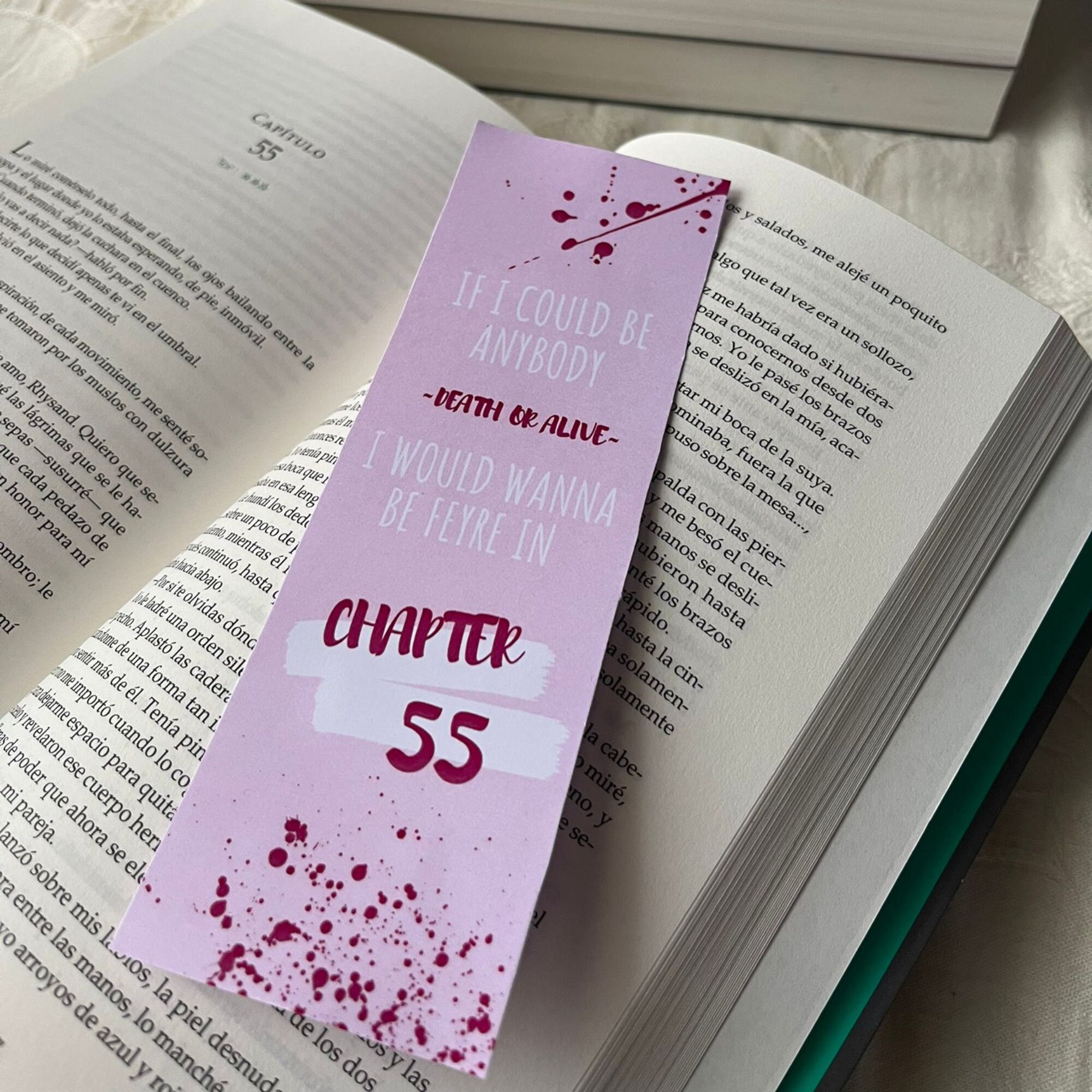 Set of 4 ACOTAR Printable Bookmarks Digital Download Acotar Etsy