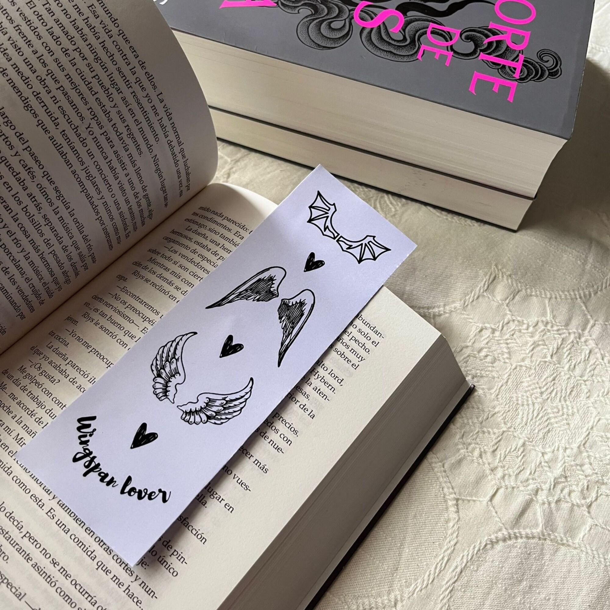 Set of 4 ACOTAR Printable Bookmarks, Digital Download, Acotar Merch