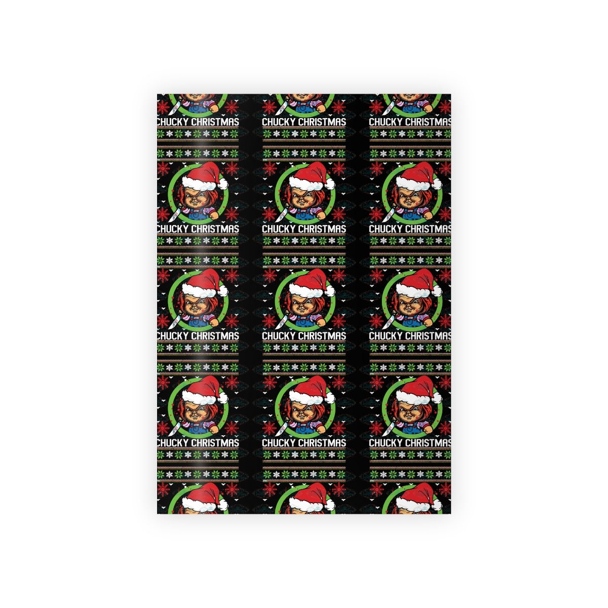 5m Merry Christmas Wrapping Paper Rolls Various Designs, Kraft