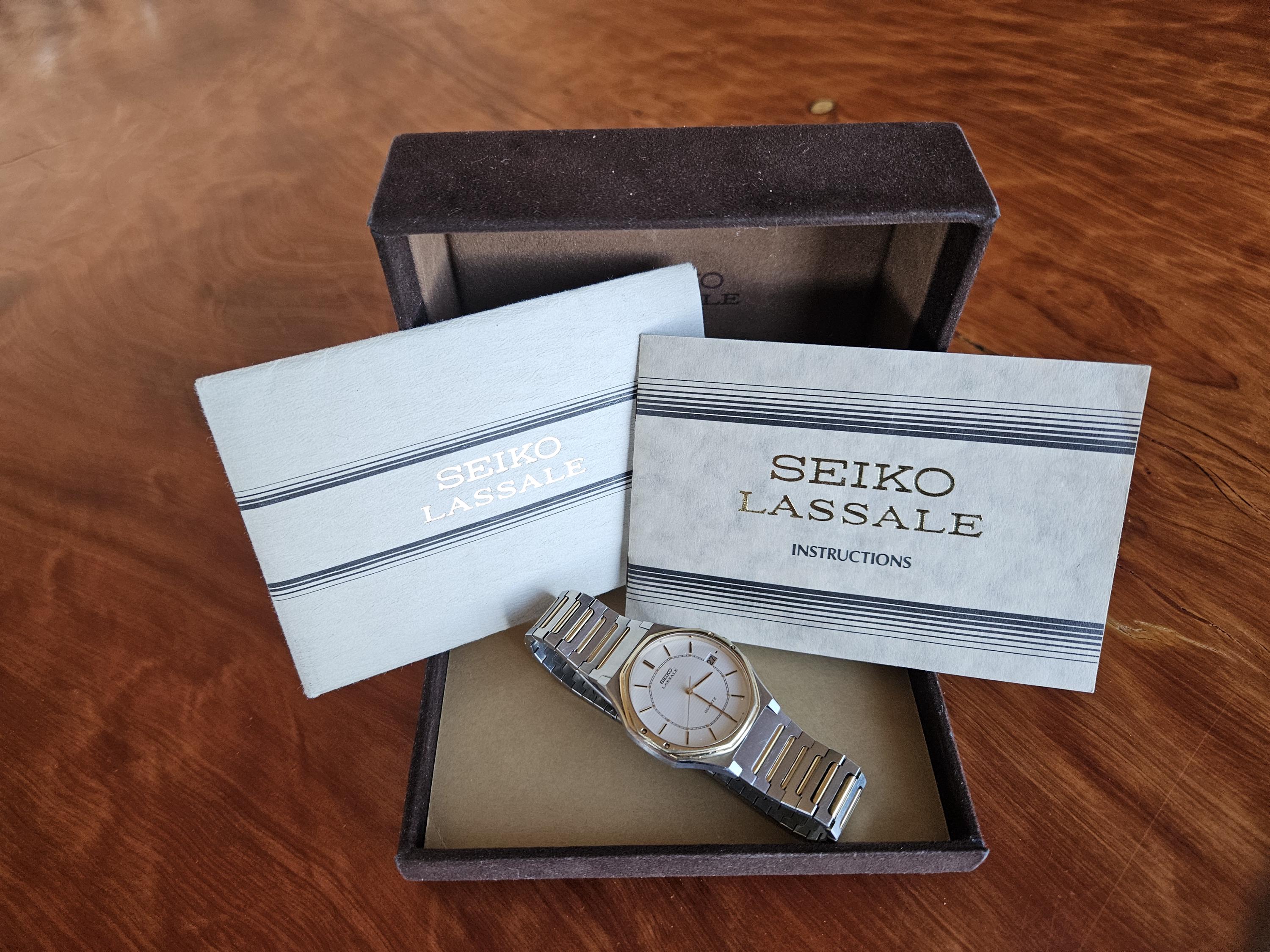Seiko Lassale Quartz - Etsy Seiko Lassale Quartz - Etsy