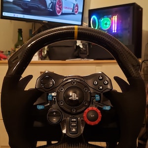 Full Size Wheel Adapter Logitech G27 / G29 / G290 / G923 for Flat ...