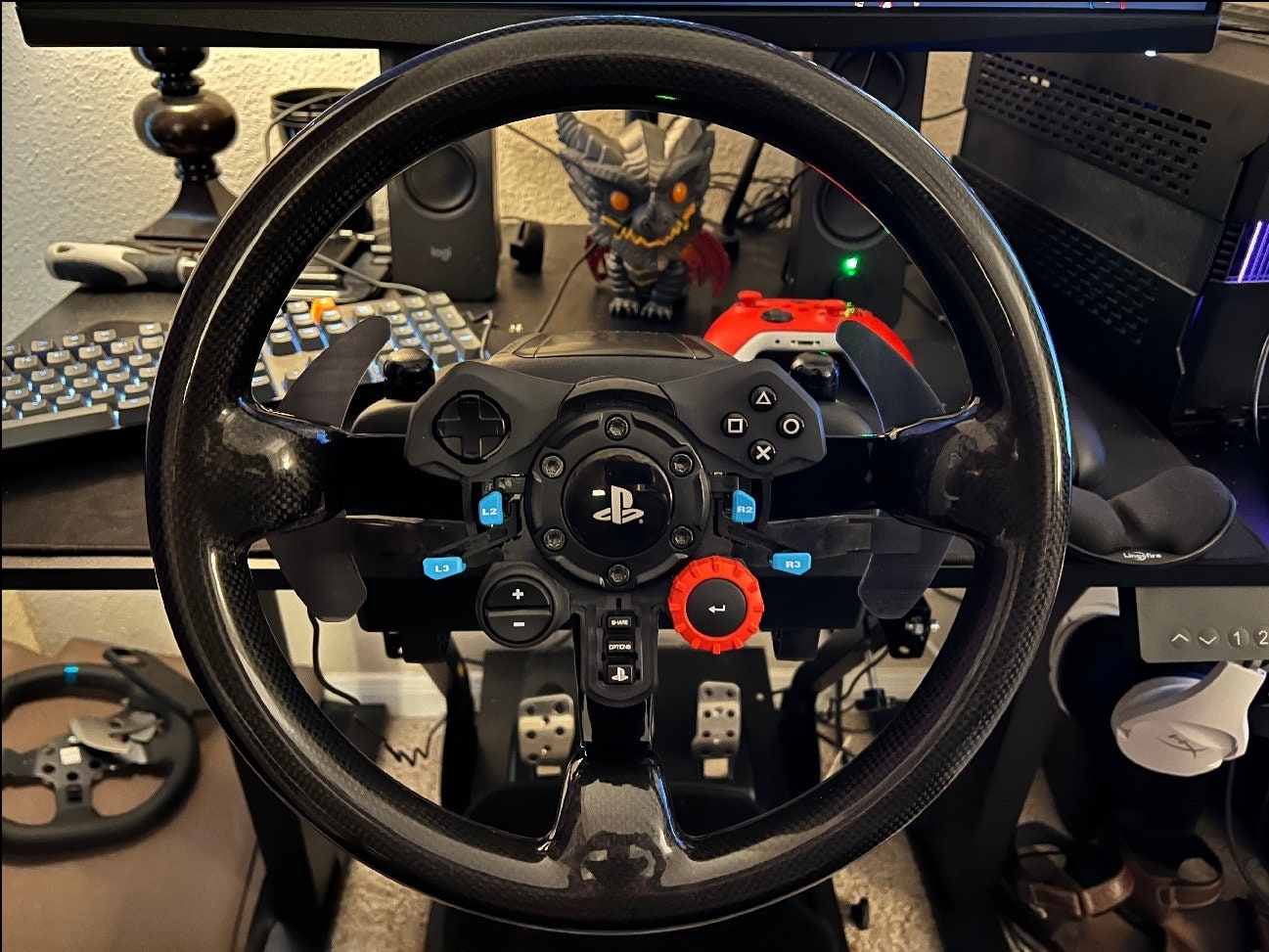 Logitech G27 Racing Wheel Set, Pristine, Working