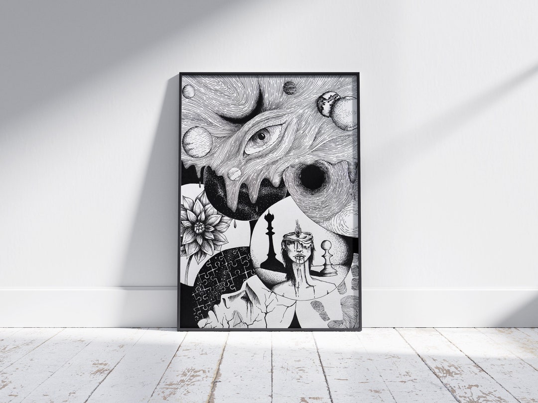 Horror Wall Art  Paintings, Drawings & Photograph Art Prints - Page 10