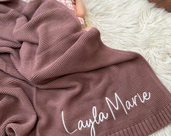 Baby Gift | Personalized Name | Baby Shower | Newborn Baby Gift | Embroidered Baby Gift | Baby Shower Gift | Baby Blanket