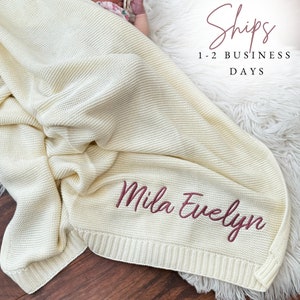 Baby Gift | Personalized Name | Baby Shower | Newborn Baby Gift | Embroidered Baby Gift | Baby Shower Gift | Baby Blanket | FREE SHIPPING!
