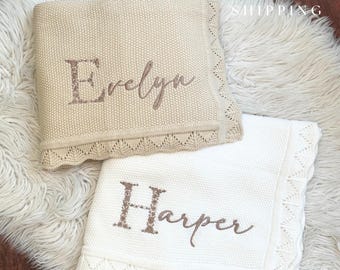Baby Gift | Personalized Name | Baby Shower | Newborn Baby Gift | Embroidered Baby Gift | Baby Shower Gift | Baby Blanket