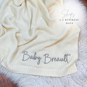 Baby Gift | Personalized Name | Baby Shower | Newborn Baby Gift | Embroidered Baby Gift |Baby Shower Gift| Baby Blanket | FAST FREE SHIPPING