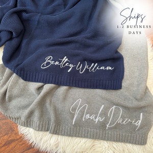 Baby Gift | Personalized Name | Baby Shower | Newborn Baby Gift | Embroidered Baby Gift | Baby Shower Gift | Baby Blanket FAST FREE SHIPPING