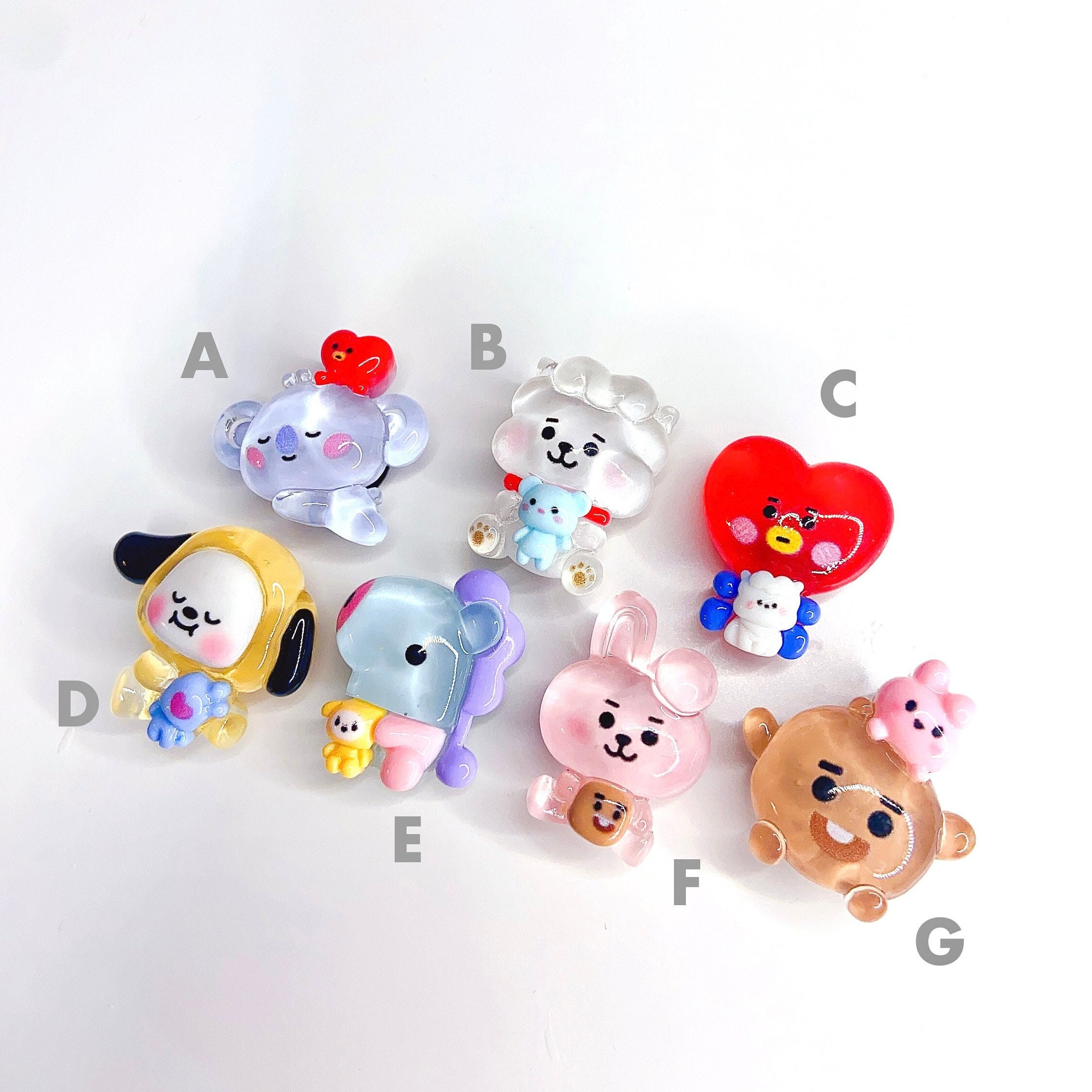 Bt21 Croc Charms, Cute, Kpop Charms, Shoe Decorations, BTS Croc Charms all  Pieces in the Image -  Norway