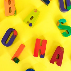 Personalized Crayon Letters image 4