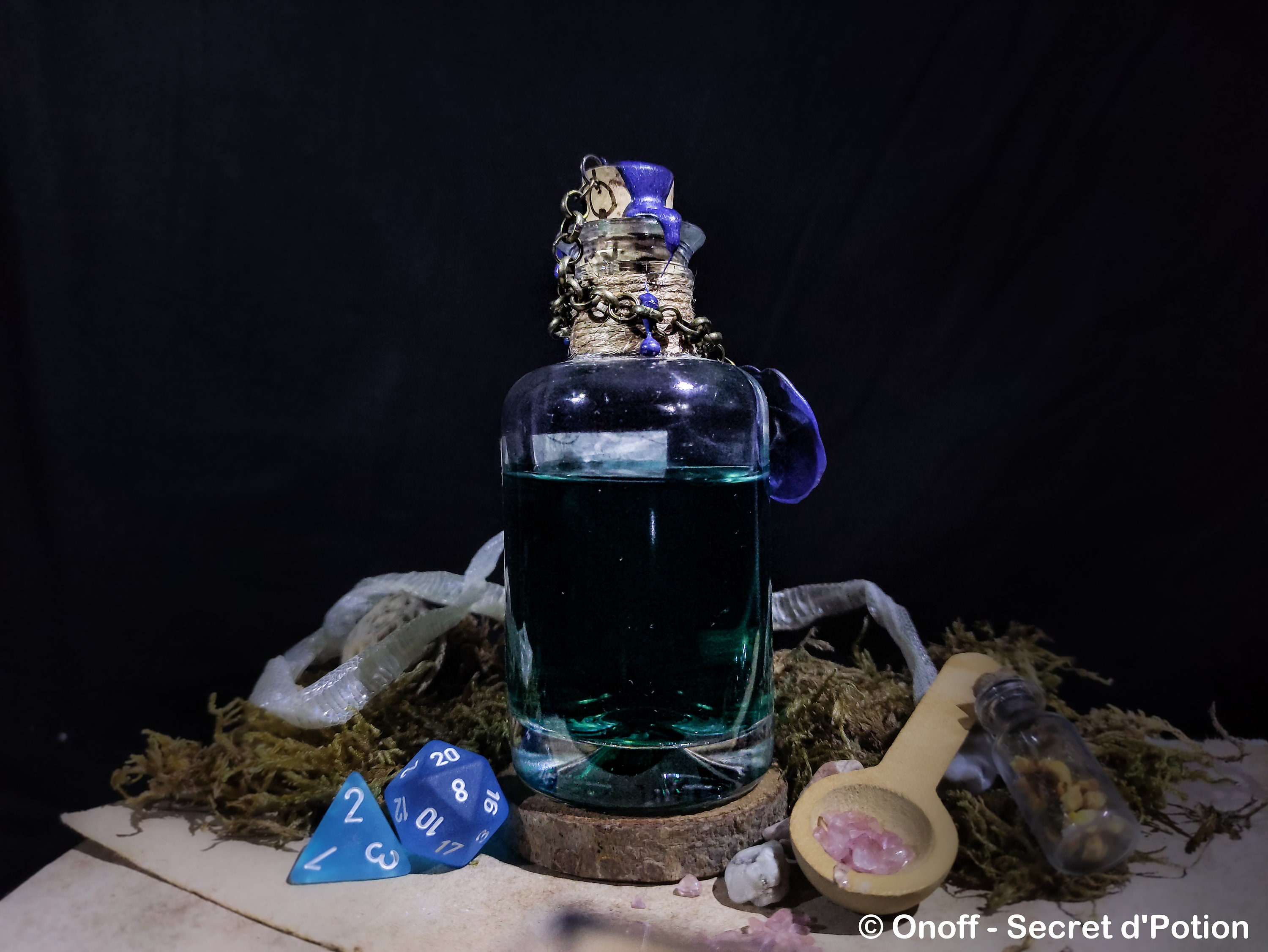 Mana Potion Regeneration Potion Medieval RPG Apothecary Etsy