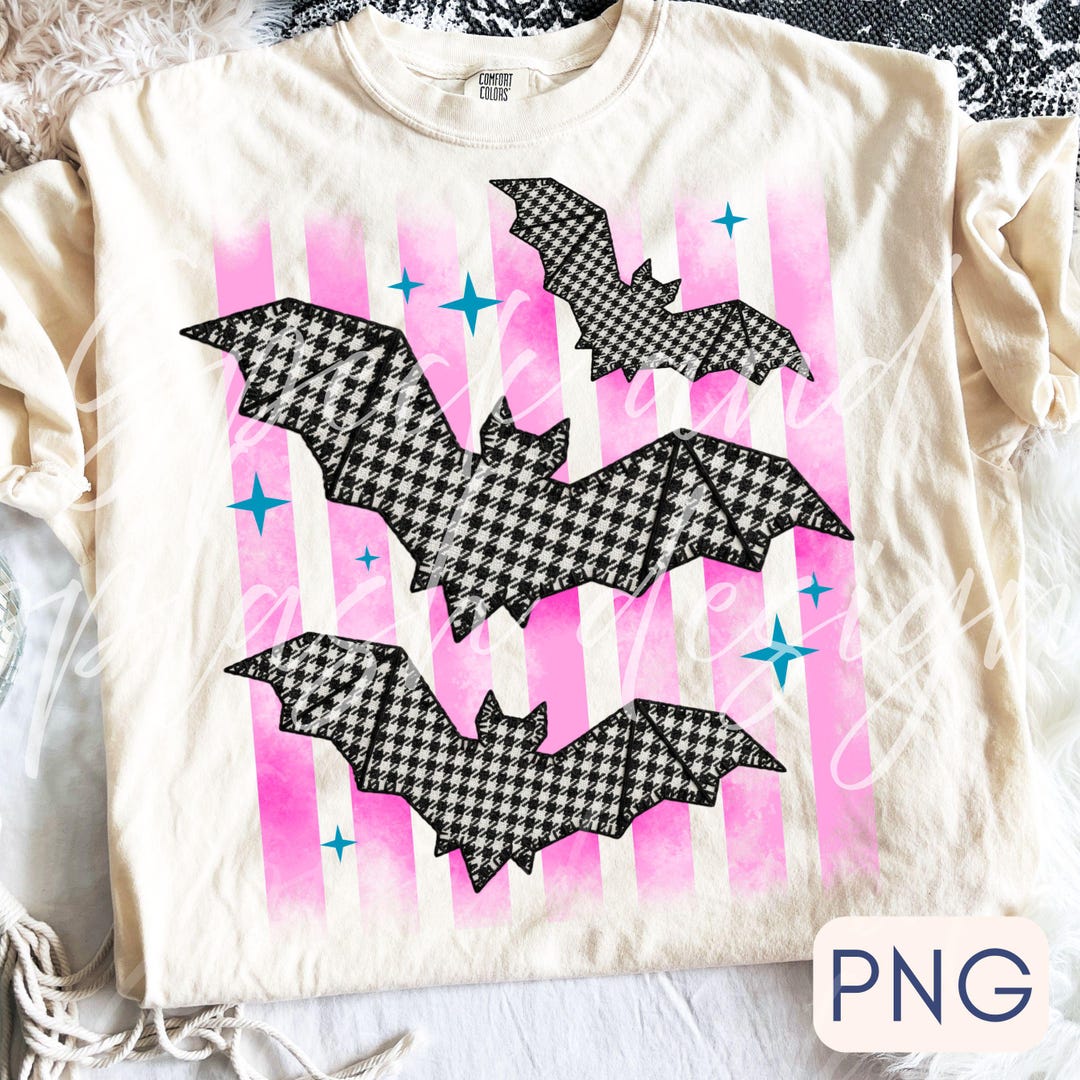 Patchwork Bats Png, Checkered Png, Preppy Striped Png, Trendy Png ...