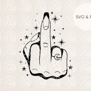 Dedo medio brujo SVG /PNG, fafo svg, Bruja por favor svg, dedo medio svg, perra se ha ido svg, archivos svg, Snarky svg, sarcástico svg