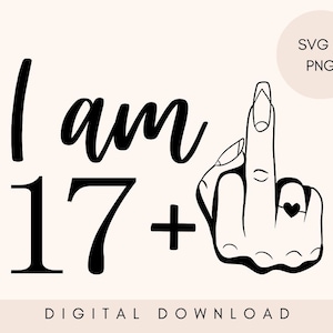 18. Geburtstag svg, png, Geburtstags Shirt Cutfile für Cricut, Sublimationsdesign, Erwachsenen Geburtstag Clipart, lustiges Geburtstags Shirt Schneidedatei