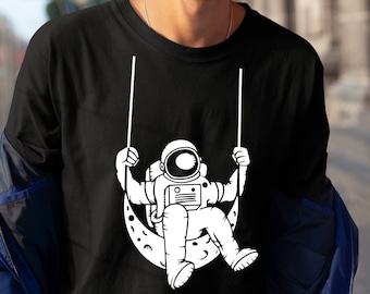 Funny Astronaut Shirt, Space Themed Tee, Cosmic Adventure Shirt, Funny Space Apparel, Spaceman Tshirt, Outer Space Tee, Astronaut Moon Shirt