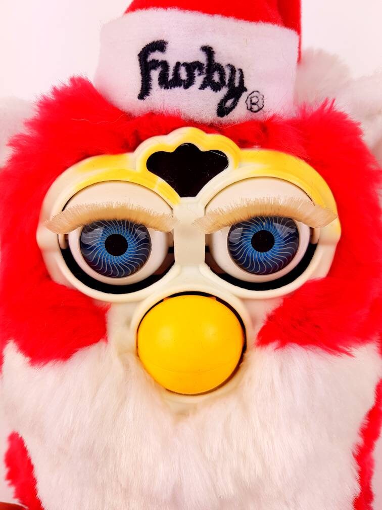 Japanese Furby Santa Claus With Box Very RARE 1999 Special