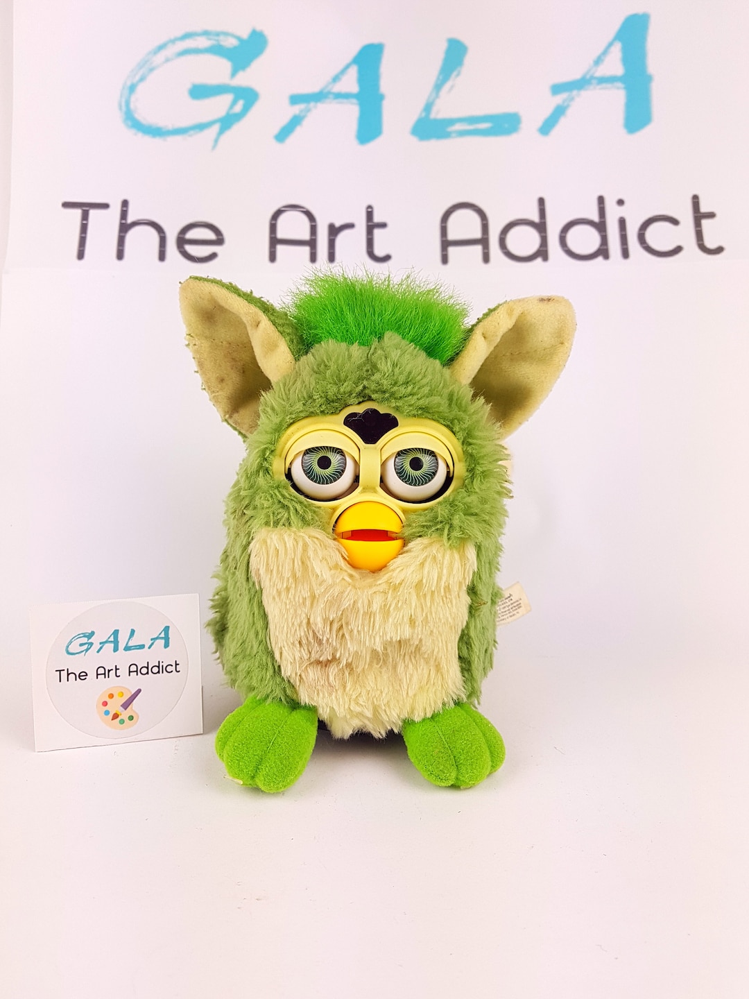 Furby Frog NOT WORKING Green Old 1998 Furbies Etsy