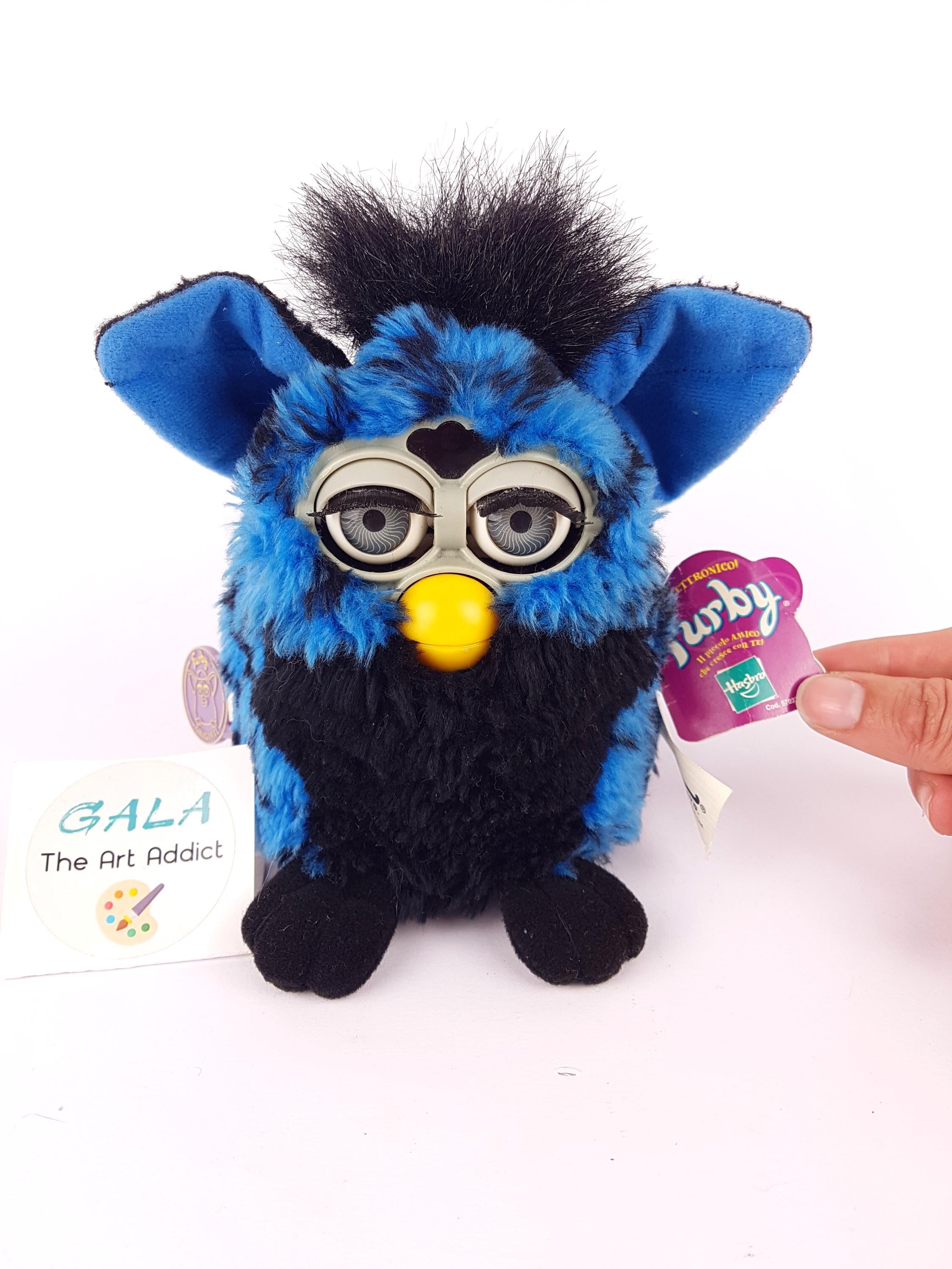 Furby Blue Turtle WORKING With Tag 1999 Rare Old 1998 Furbies