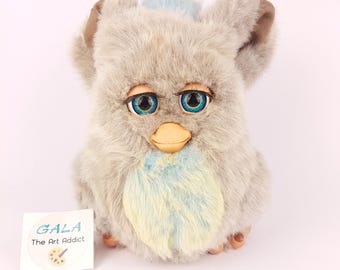 Hasbro Furby 2 Coffee Color Blue Eyes English ver. 2005