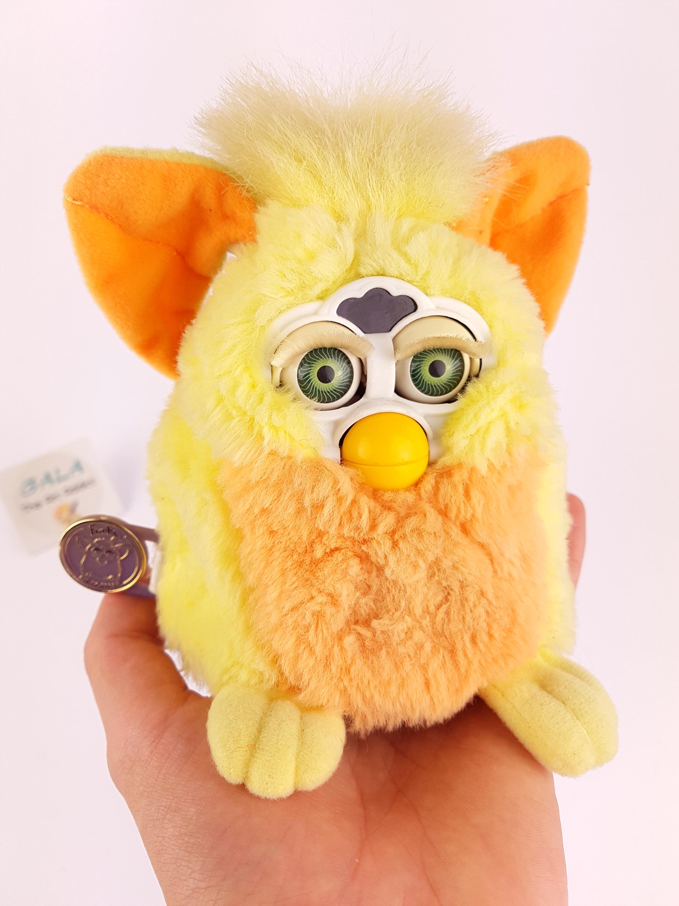 Furby Baby Sunny Yellow WORKING Rare Old 1998 Furbies Speaks Furby Baby Sunny Yellow WORKING Rare Old 1998 Furbies Speaks